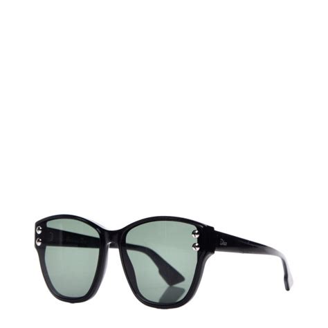 CHRISTIAN DIOR Acetate DiorAddict 3 Sunglasses Black